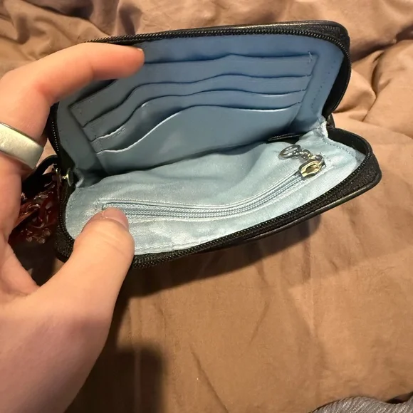 Auth Vintage Coach Wristlet with Card Slots, Hangtag, Custom Patch & Keychains - Picture 3 of 4